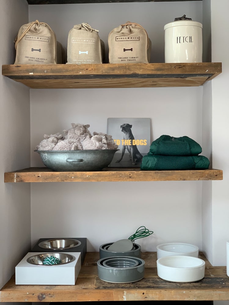 Mungo & Maud Dog Treats on a Shelf