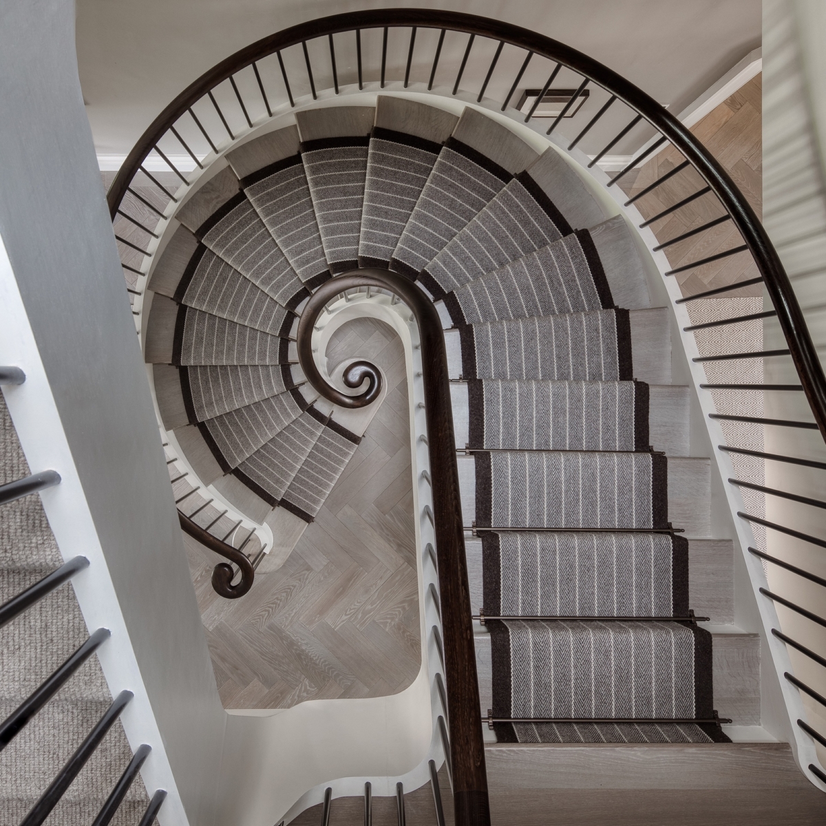 Georgian Country House stairs