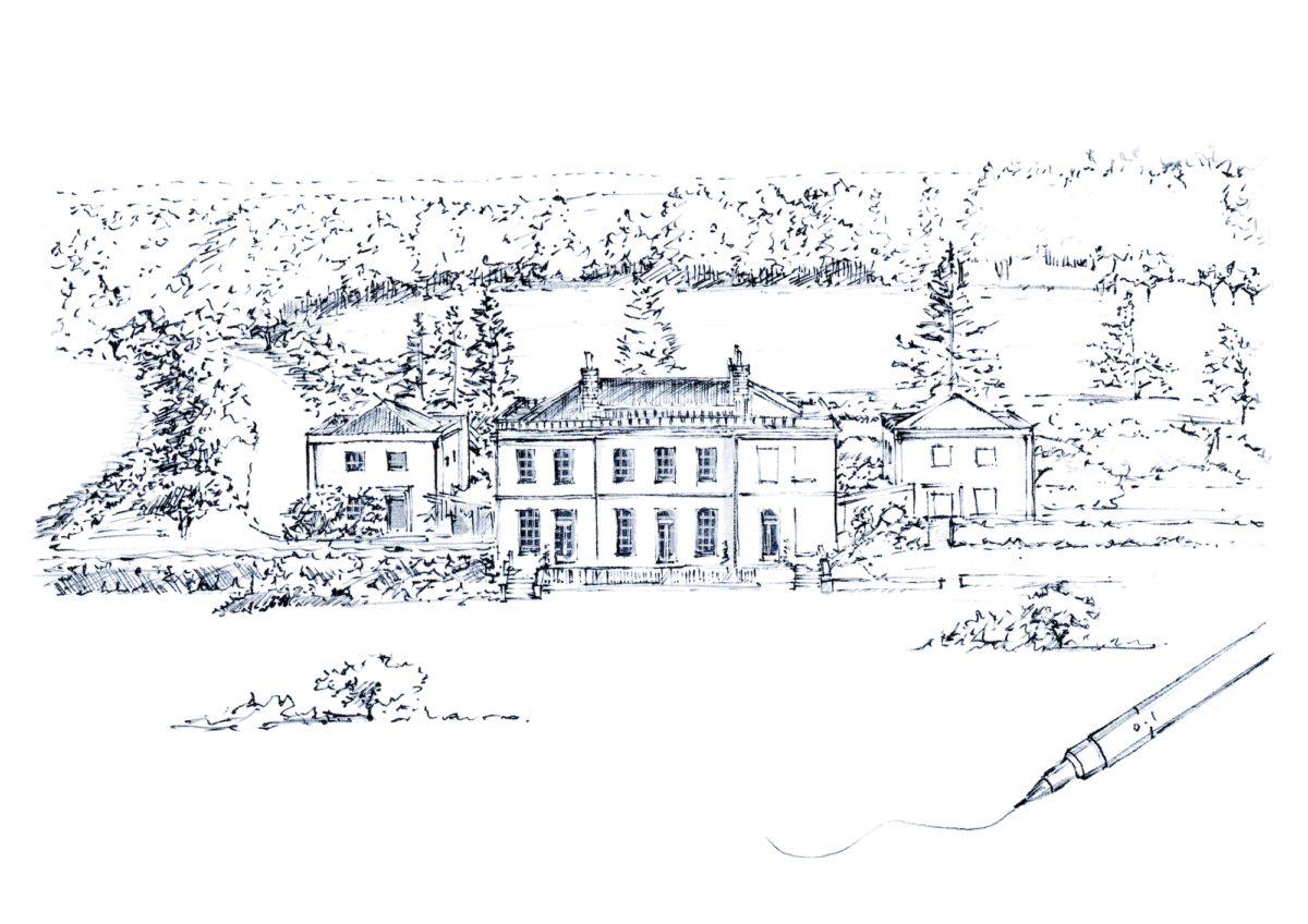 Holding image sketch new illustration