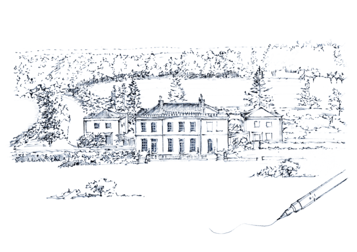 Holding image sketch new illustration