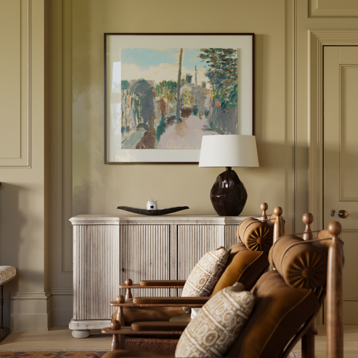 URH Hooton Drawing Room Sideboard close up 2