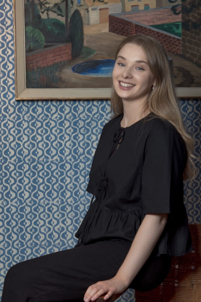 Photo portrait of Georgia Wheatley, Interior Designer at Studio Hooton
