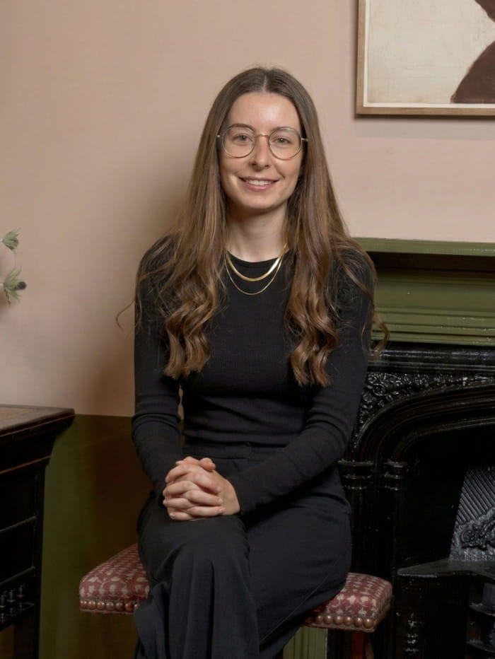 Photo portrait of Olivia Moth, Design Assistant at Studio Hooton